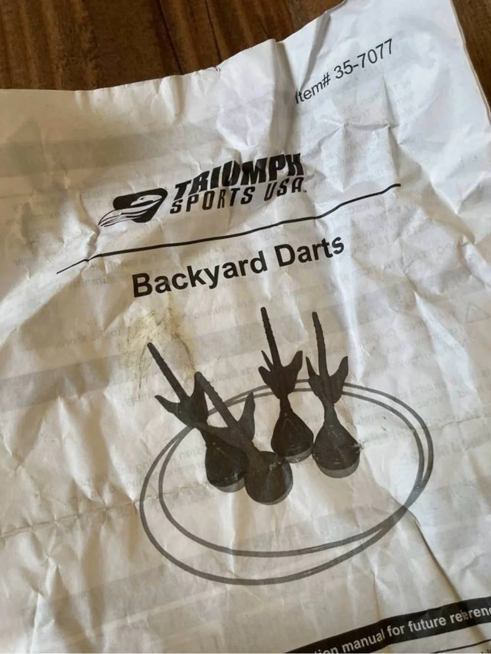 Backyard Darts Game Set